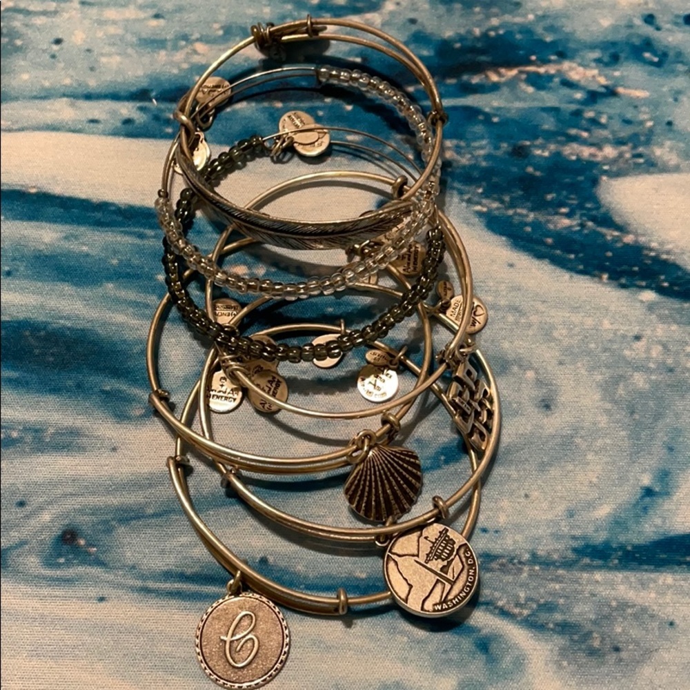 Alex and Ani - Bracelet Bangle Lot of 7
